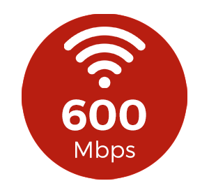 WiFi 600MB
